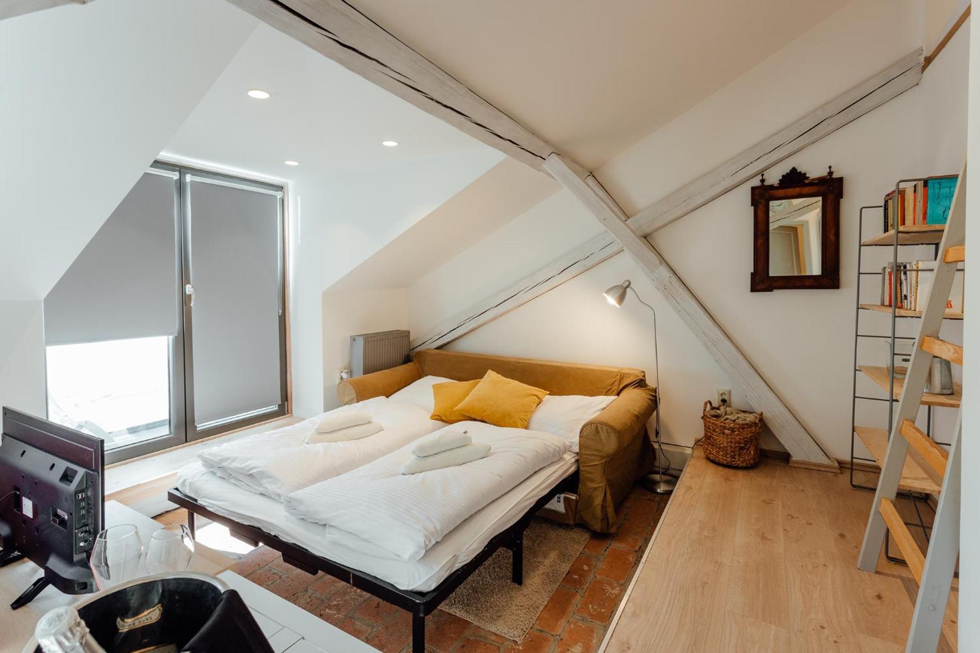 Boutique Apartments Banská Štiavnica الغرفة الصورة
